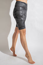 Load image into Gallery viewer, Charcoal Camo Metallic Workout Set
