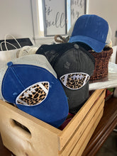 Load image into Gallery viewer, Ponytail Hat with Leopard Football
