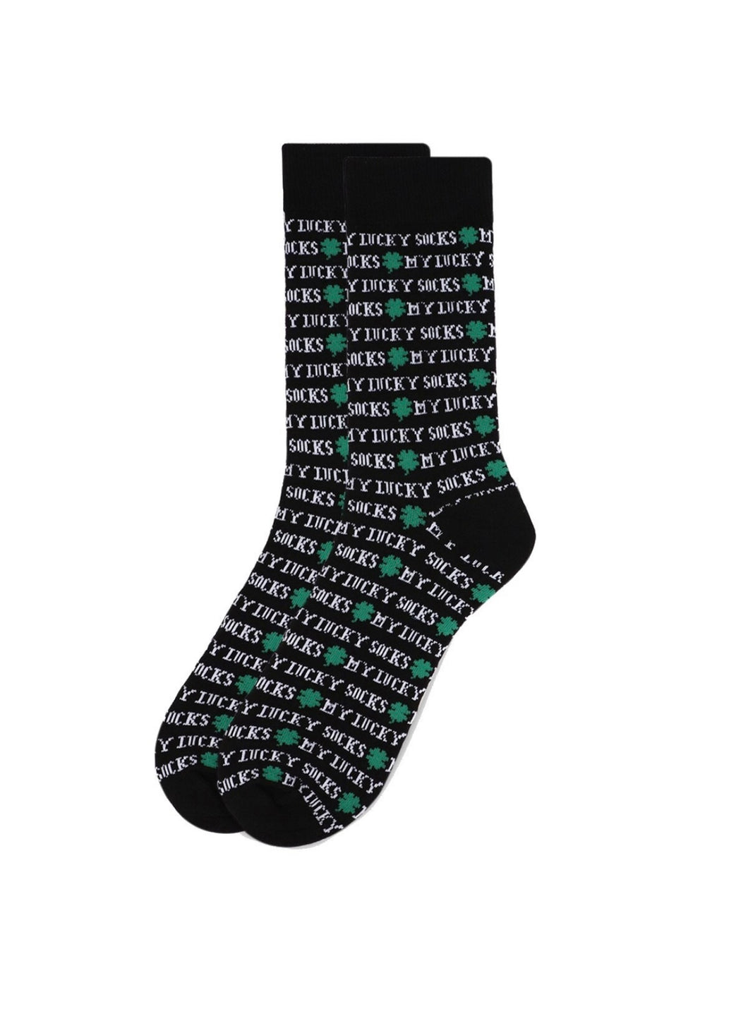 Men’s Black Lucky Socks