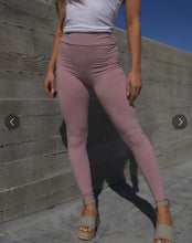 Load image into Gallery viewer, Dusty Rose Buttery Soft Legging
