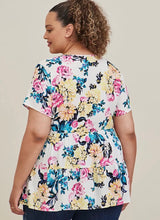 Load image into Gallery viewer, Torrid Floral Blouse
