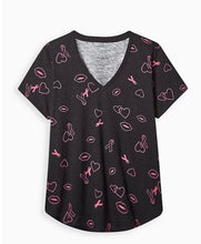 Load image into Gallery viewer, Breast Cancer Awareness V-Neck Tee
